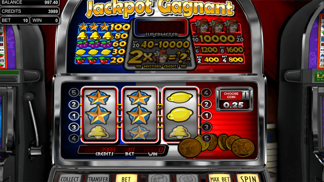 Jackpot Gagnant 1